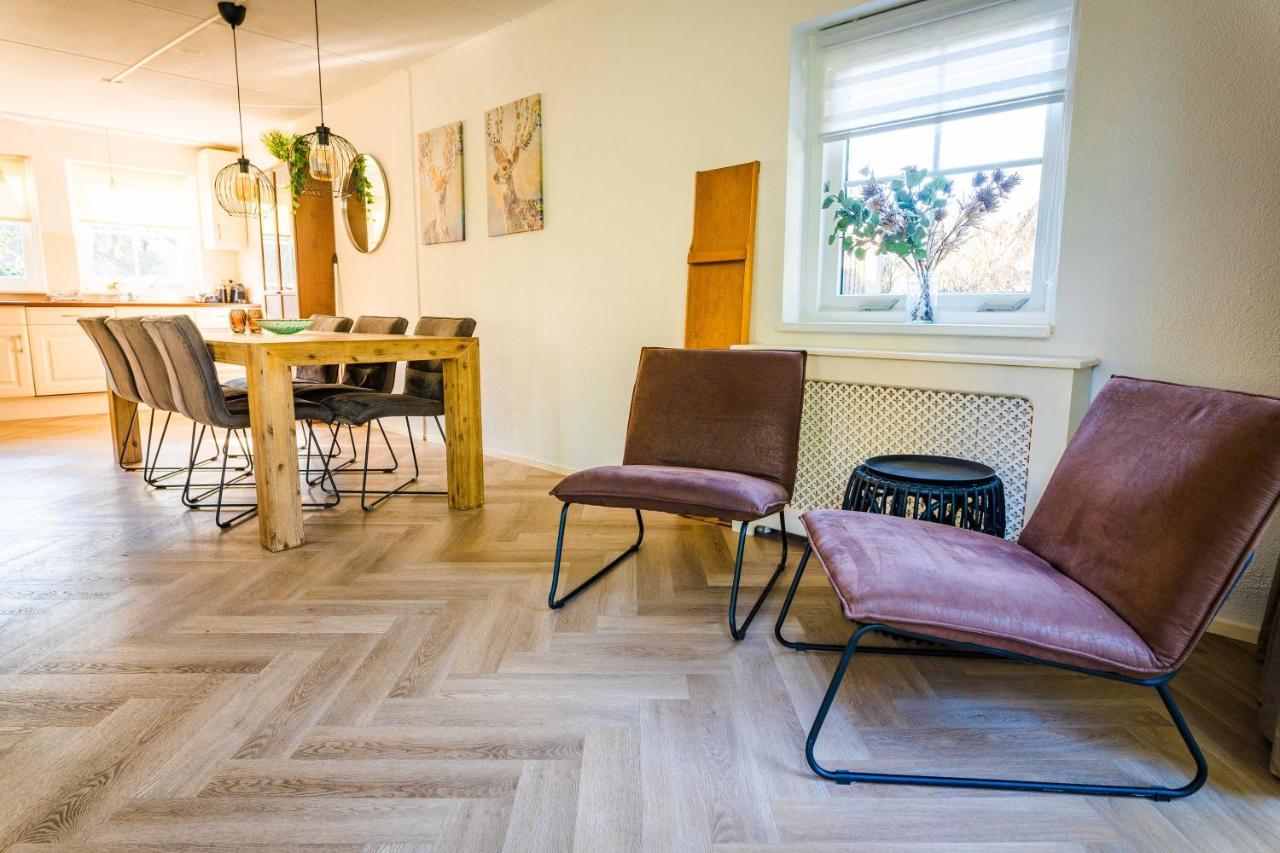 Luxe Vakantiehuis In Het Bos Met Jacuzzi En Sauna Lunteren Extérieur photo