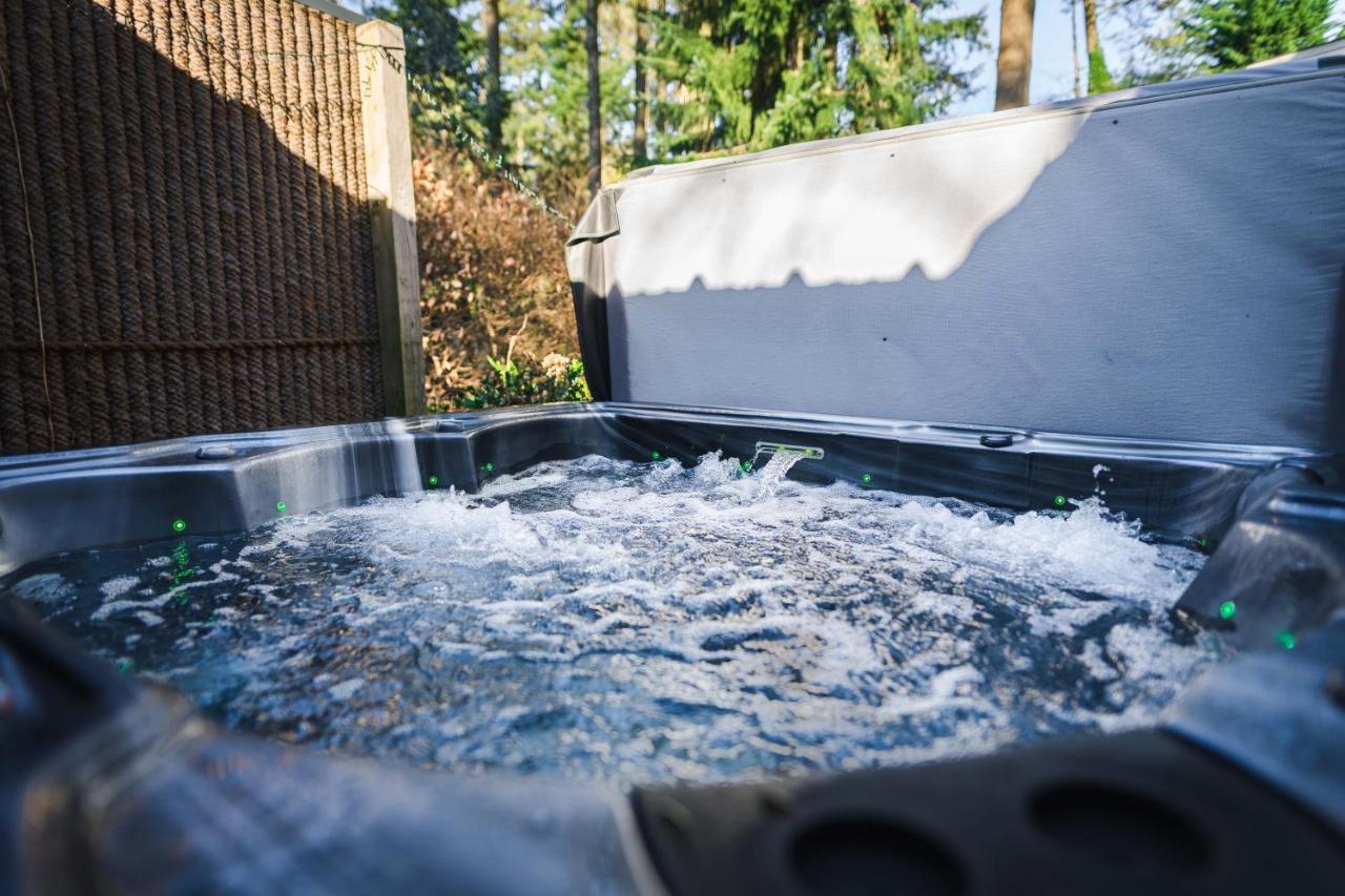 Luxe Vakantiehuis In Het Bos Met Jacuzzi En Sauna Lunteren Extérieur photo