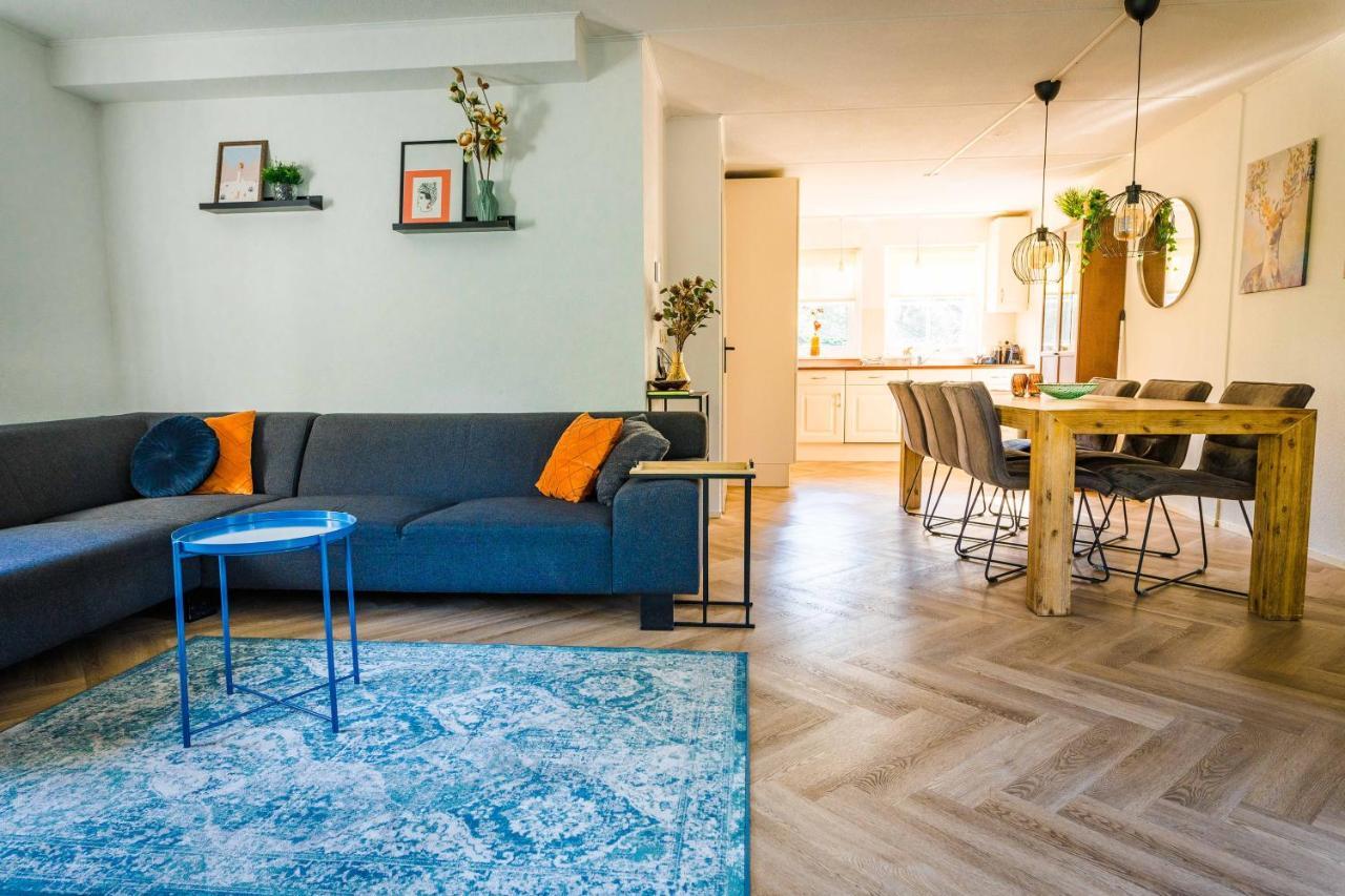Luxe Vakantiehuis In Het Bos Met Jacuzzi En Sauna Lunteren Extérieur photo