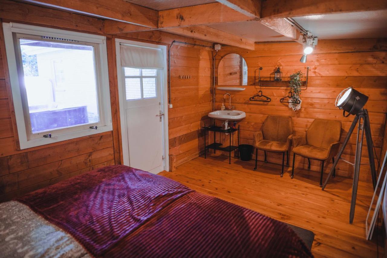 Luxe Vakantiehuis In Het Bos Met Jacuzzi En Sauna Lunteren Extérieur photo